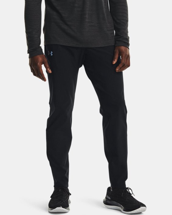 Men's UA OutRun The Storm Pants in Black image number 0